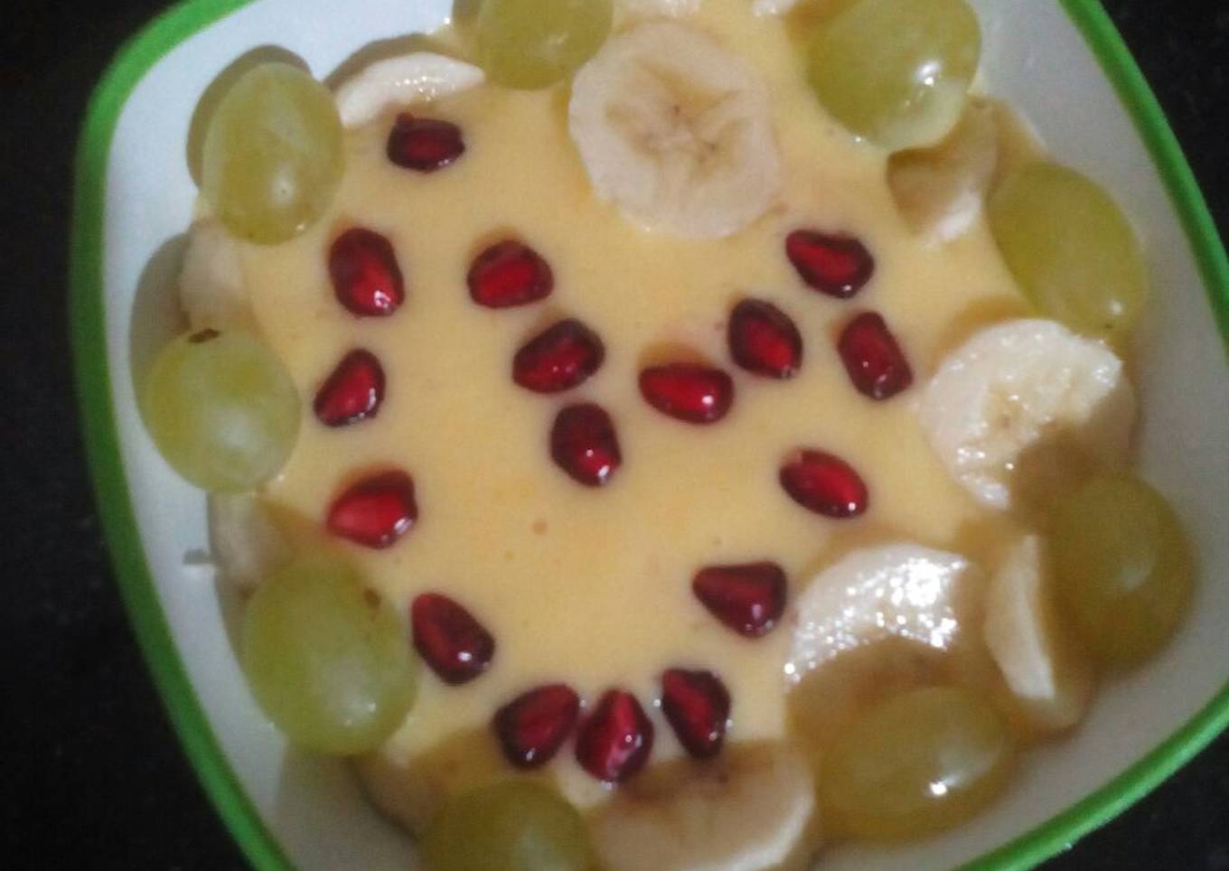 Fruit custard
