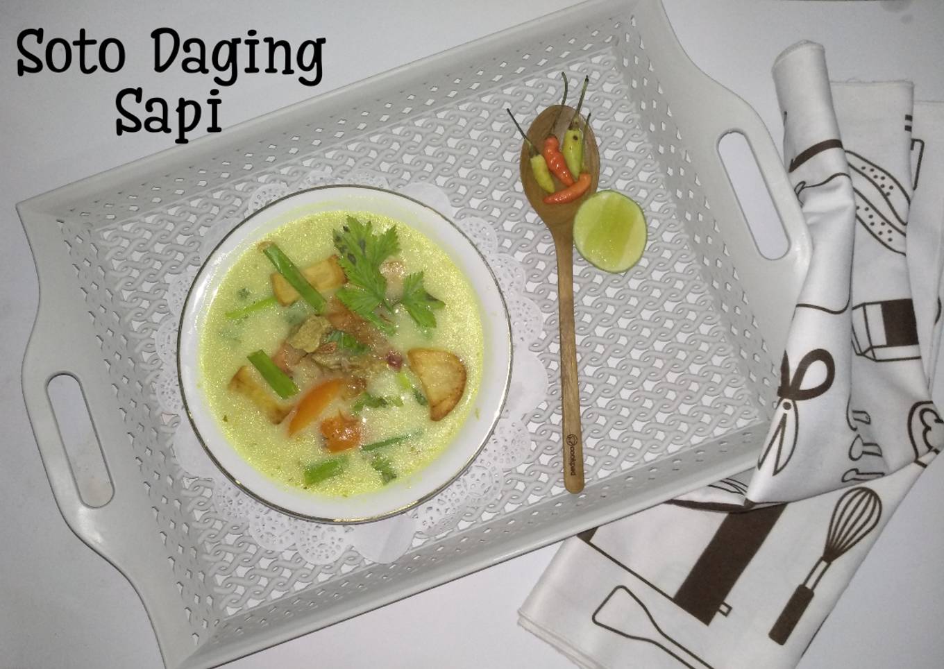 Soto Daging santan