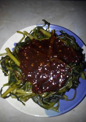 Foto resep Kangkung bumbu Petis Udang