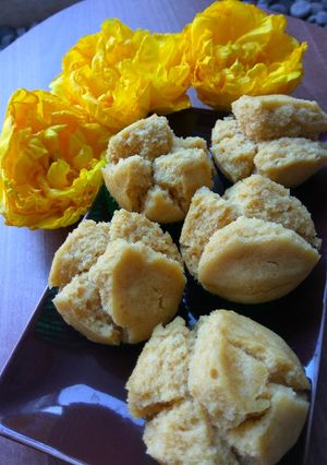 Foto resep Bolu Kukus Gula Merah (no telur, no mixer)