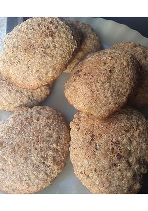 Una foto de GALLETITAS DE AVENA Y COCO 🥥🍪