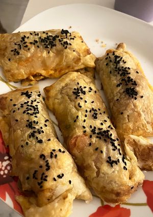 صورة لوصفة بيتزا البف باستري