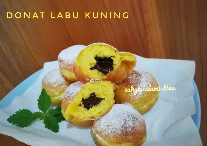 Resep Donat Labu Kuning Lembut Oleh Cahya Islami Dina Cookpad