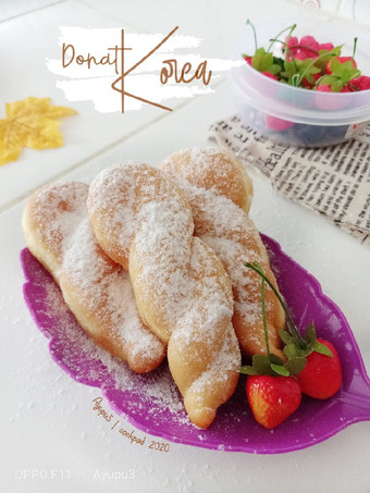 Cara Gampang Menyiapkan Donat Korea (kkwabaegi) eggles, Lezat