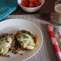 A picture of Egg Shakshuka.