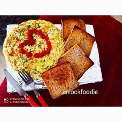 A picture of Vegetable Egg Omelette.
