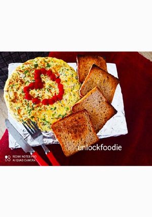 A picture of Vegetable Egg Omelette.
