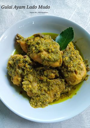 Foto resep Gulai ayam lado mudo