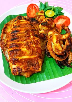 Foto resep Cumi Bakar Bumbu Jimbaran