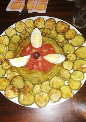 Une photo de Salades des légumes en friture