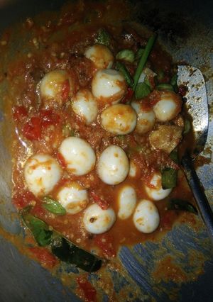 Foto resep Sambel goreng telur puyuh