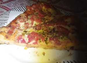 Una foto de Masa de pizza batida con soda 🍕🍕