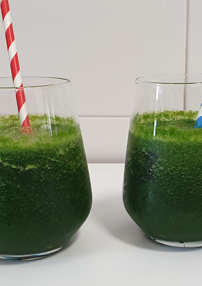 Una foto de Batido verde