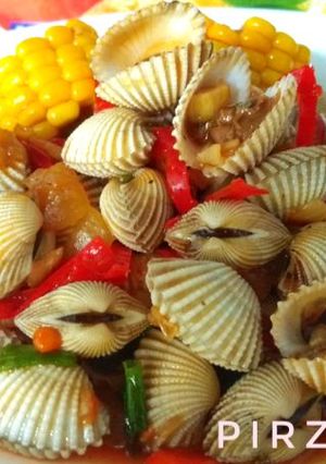 Foto resep Ala Resto Kerang Dara Asam Manis Pedas