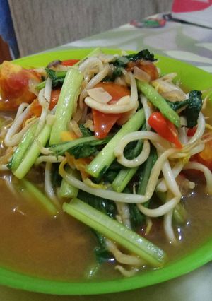 Foto resep Tumis Sawi Toge