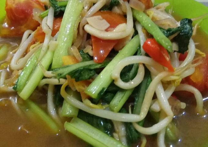 Resep Tumis Sawi Toge Oleh Anna Latifah Cookpad