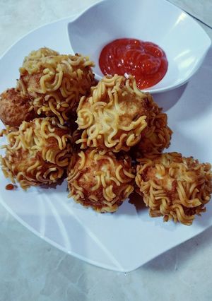 Foto resep Bola bola tahu indomie