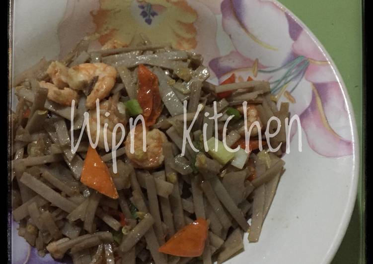 Cara mengolah Tumis Kulit Singkong Udang yang sempurna