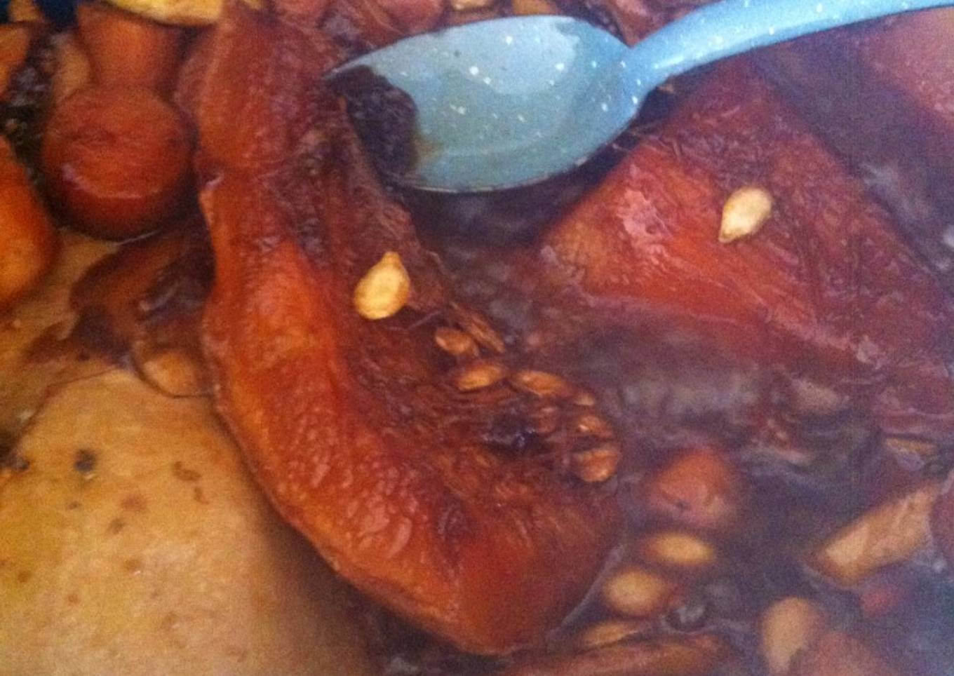 Calabaza en dulce con camote