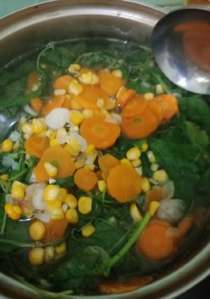 Foto resep Sayur bayem bening