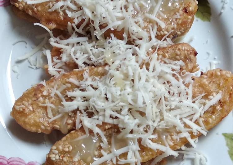 Pisang Goreng Wijen Keju