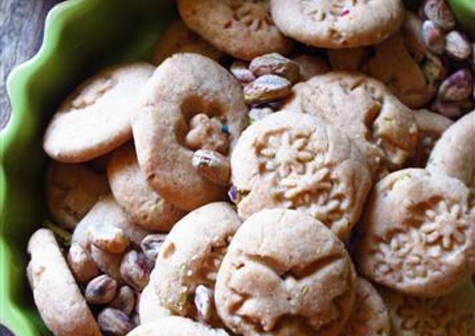 Recipe of Ultimate Masala-Chai and Pistachio Cookies makes tea time more interesting!