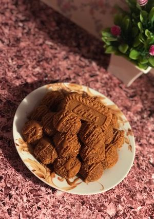 صورة لوصفة كرات اللوتس الذيذه 😩❤️