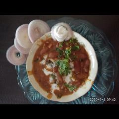 A picture of Rajma curry.