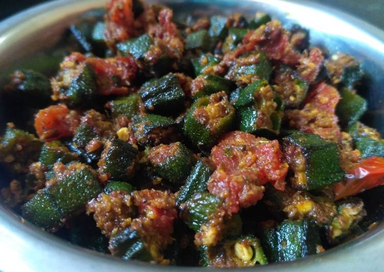 Easiest Way to Prepare Perfect Restaurant Style Bhindi Masala