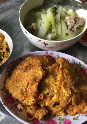 Hình của món Su hào nấu sườn.
