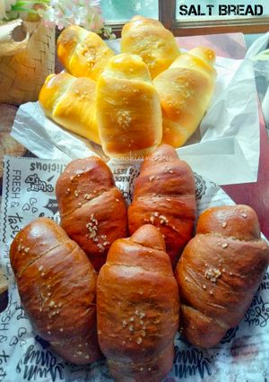 Foto resep (652) Salted Bread Original dan Coklat