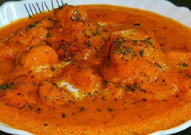 Steps to Prepare Perfect Silky Butter Chicken Recipe