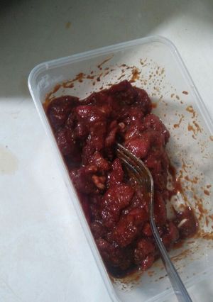 Foto resep Daging lunak hemat gas tanpa panci presto