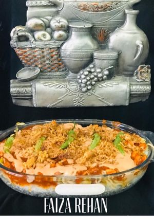 A picture of Singaporean rice.