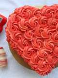 Red Velvet Cake with Cream Cheese Yakult Frosting