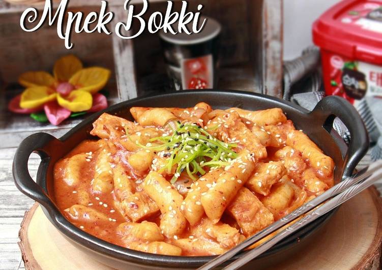 Cara Memasak Tteokbokki dgn kearifan lokal (mpekbokki) yang Renyah!