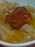 Crema de banana a la miel