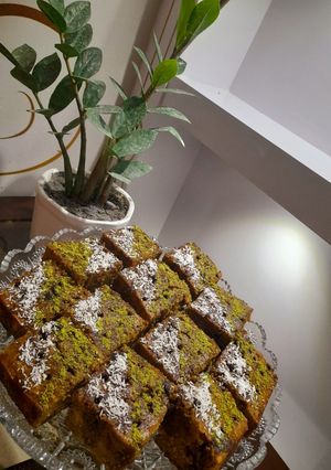 عکسی از دستور کیک خیس قهوه