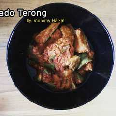 A picture of Balado terong.
