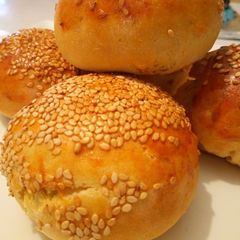 A picture of Sweet Potato Sliders Buns.