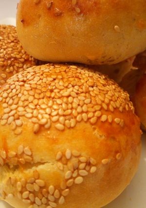 A picture of Sweet Potato Sliders Buns.