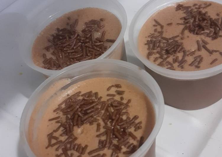 Cara Gampang  Es Krim Milo yang bikin betah