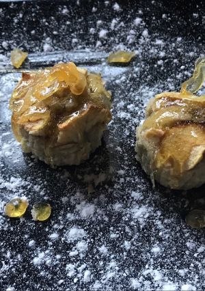 Una foto de Cupcake de manzana y canela, con caramelo