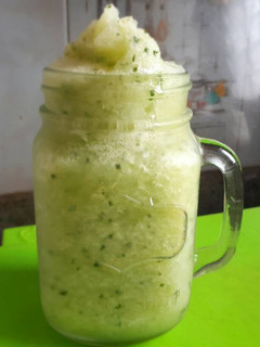 Una foto de Smoothie verde