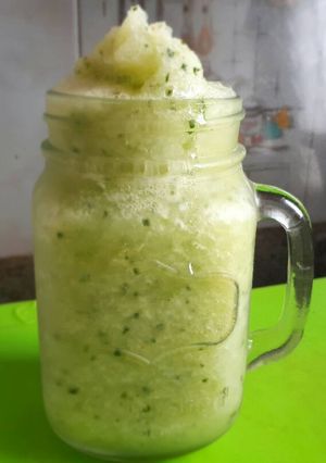 Una foto de Smoothie verde