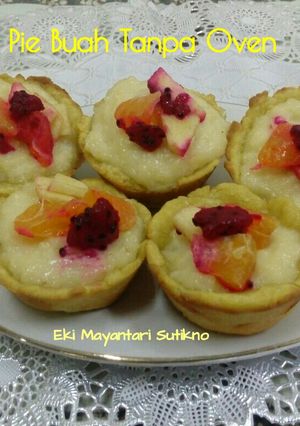Foto resep Pie Buah Tanpa Oven #Berani Baking Berani Sharing