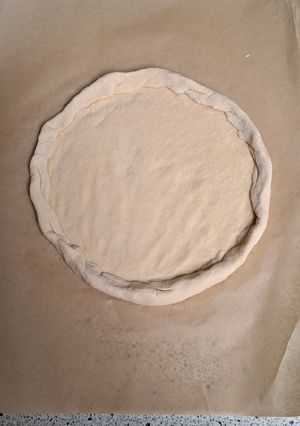 Une photo de Pâte à pizza