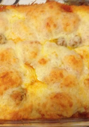 A picture of Meatball Sub Bake.