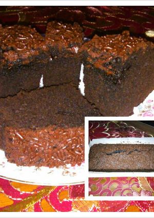 Foto resep Brownis less sugar