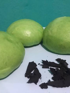 Foto resep [87] Bakpao Pandan Isi Cokelat Lumer